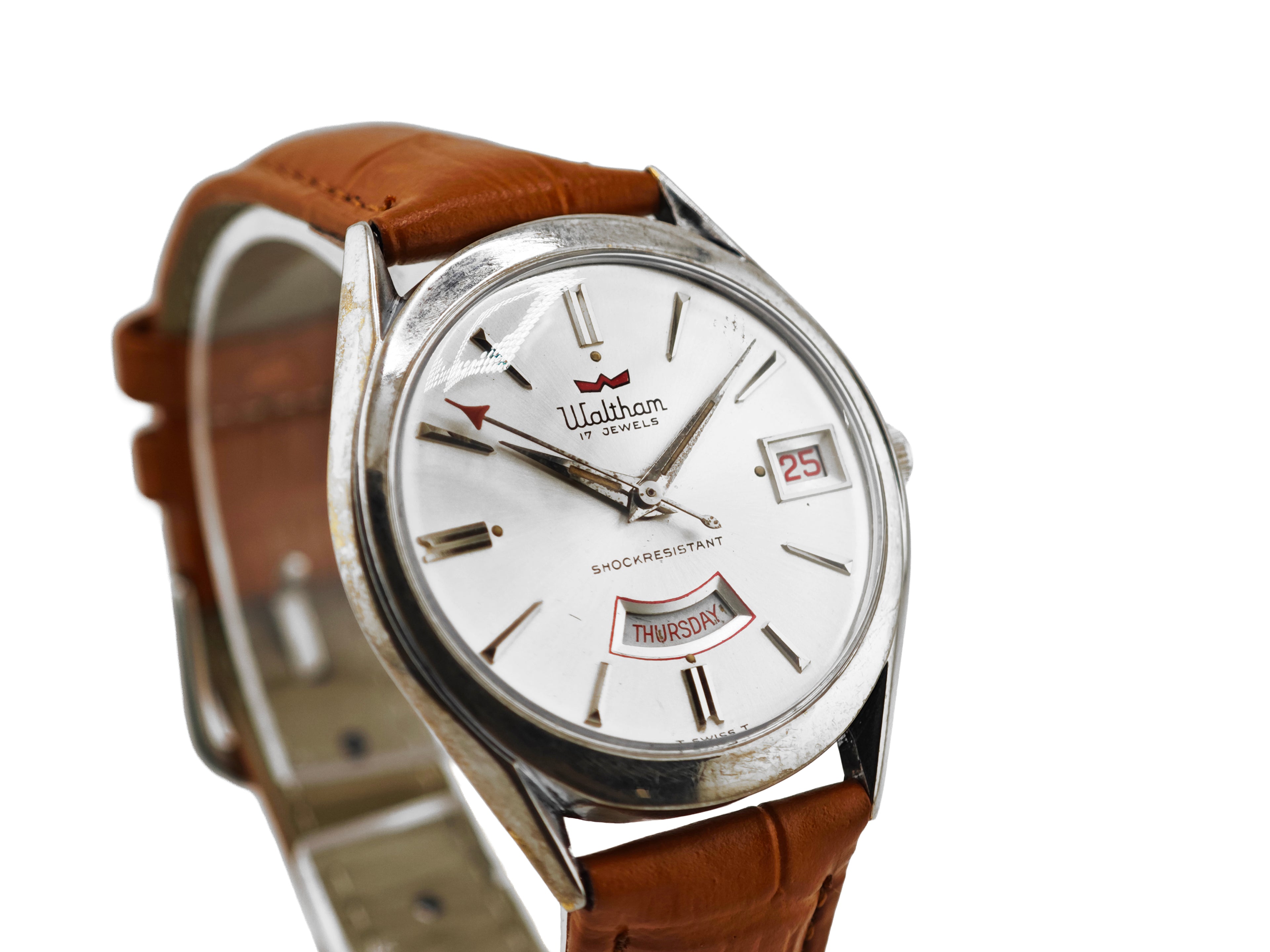 ウォルサム デイデイト レッドアロー / Waltham Red Arrow Day-Date 60&
