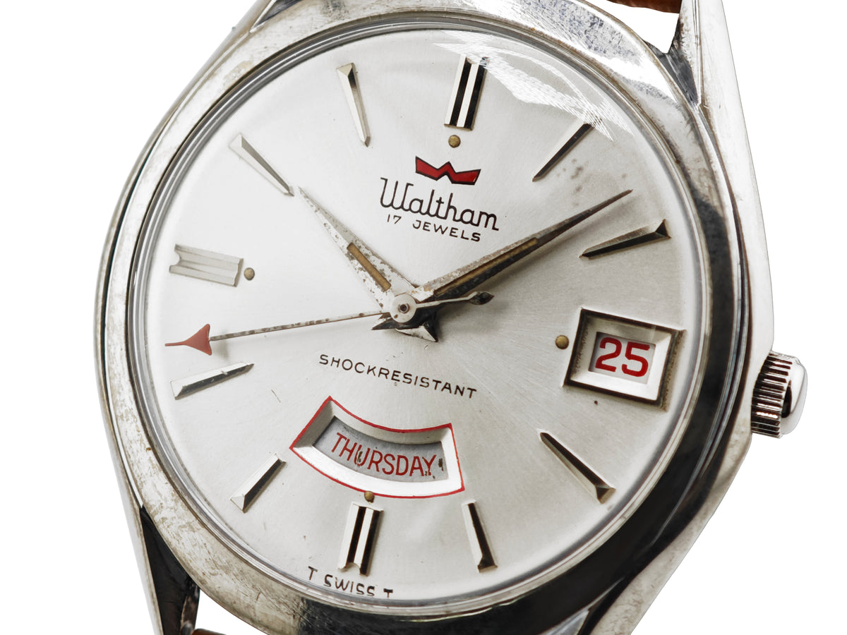 ウォルサム デイデイト レッドアロー / Waltham Red Arrow Day-Date 60&