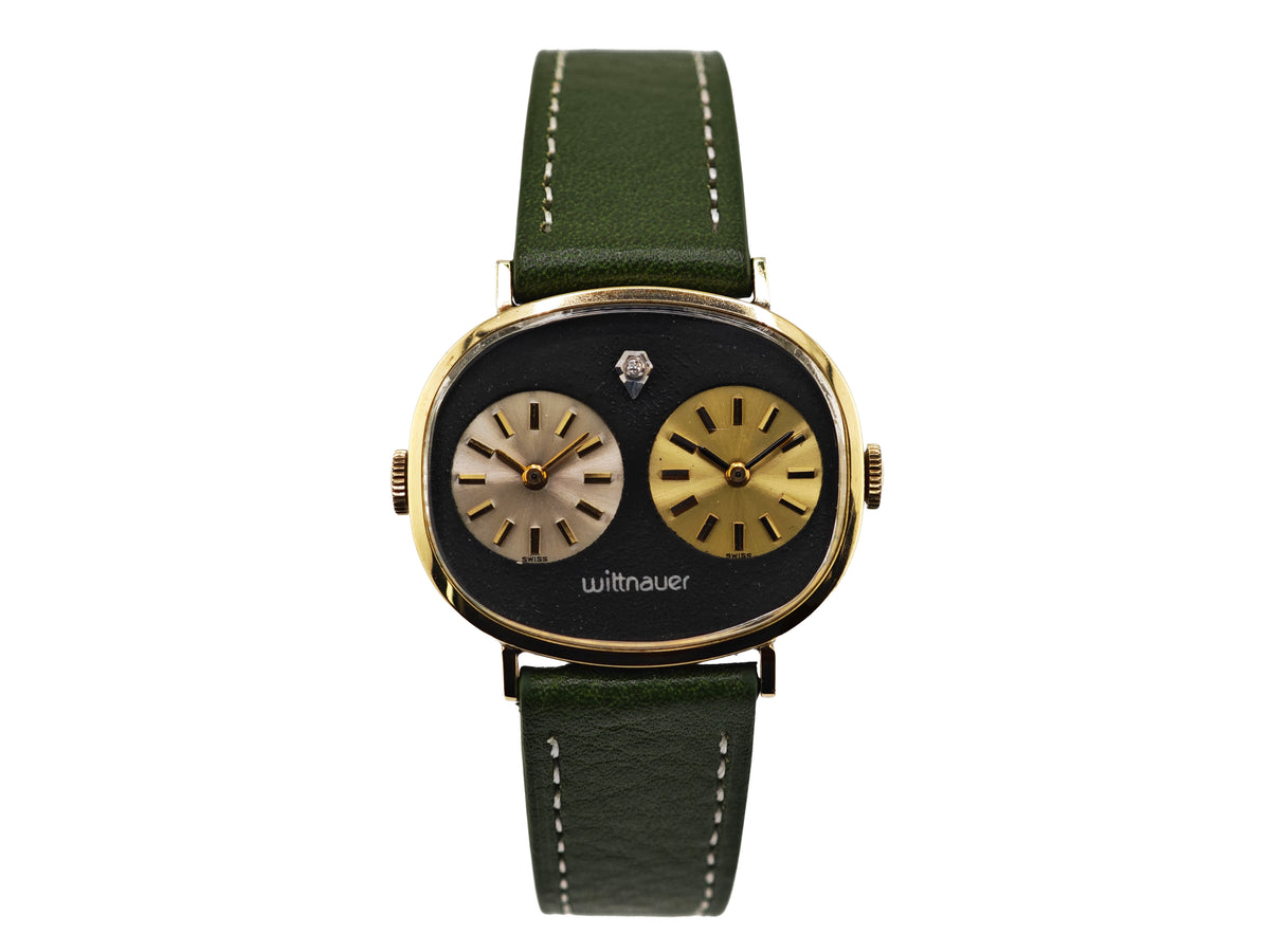 ウィットナー デュアルタイム / Wittnauer Night &amp; Day Dual Time 60&