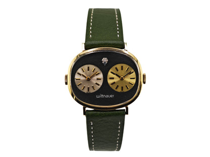 ウィットナー デュアルタイム / Wittnauer Night &amp; Day Dual Time 60&