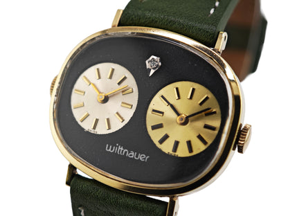 ウィットナー デュアルタイム / Wittnauer Night &amp; Day Dual Time 60&
