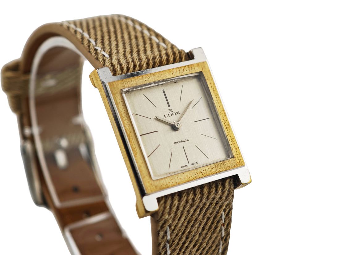 エドックス タンク スクエア  / EDOX Tank Square Vintage