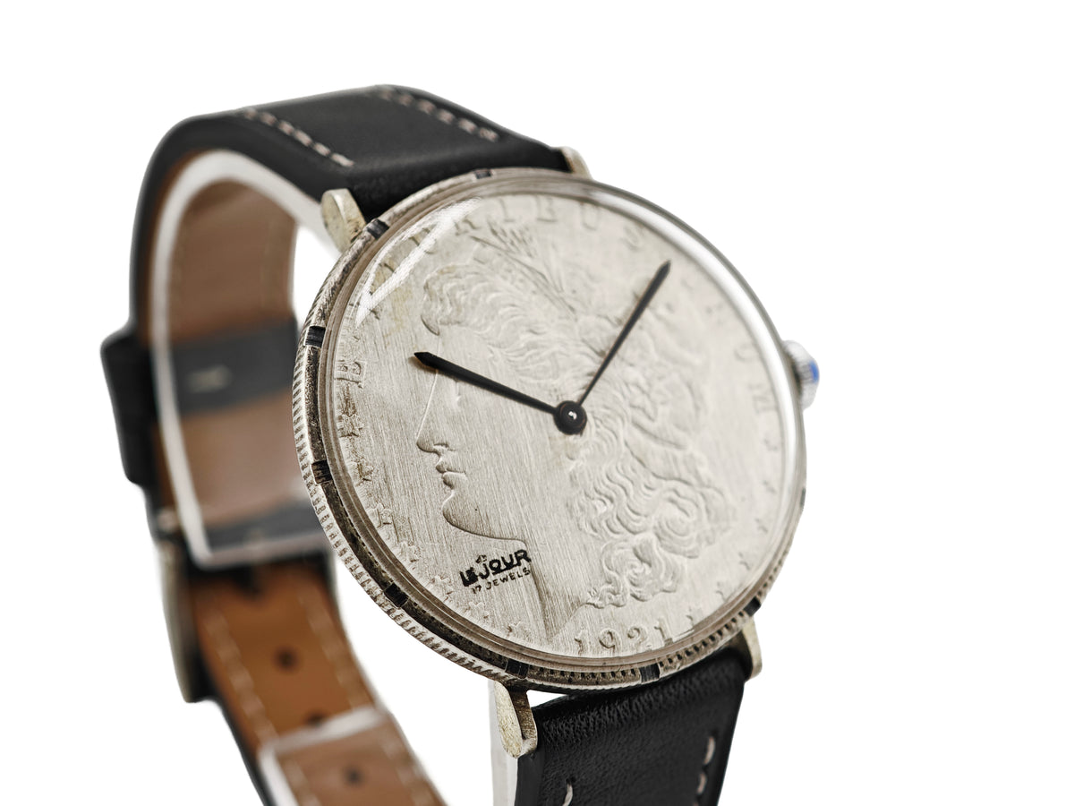 ル・ジュール モーガンダラー コインウォッチ 1921 / Le Jour Morgan Dollar Coin Watch 1921