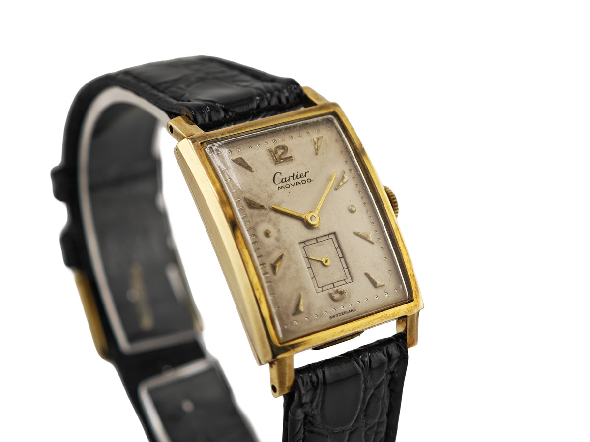 カルティエ by モバード レクタンギュラー / Cartier by Movado tank 14K 40&