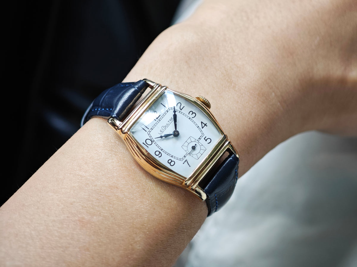 LeCoultre Tonneau Small Second ヴィンテージ腕時計