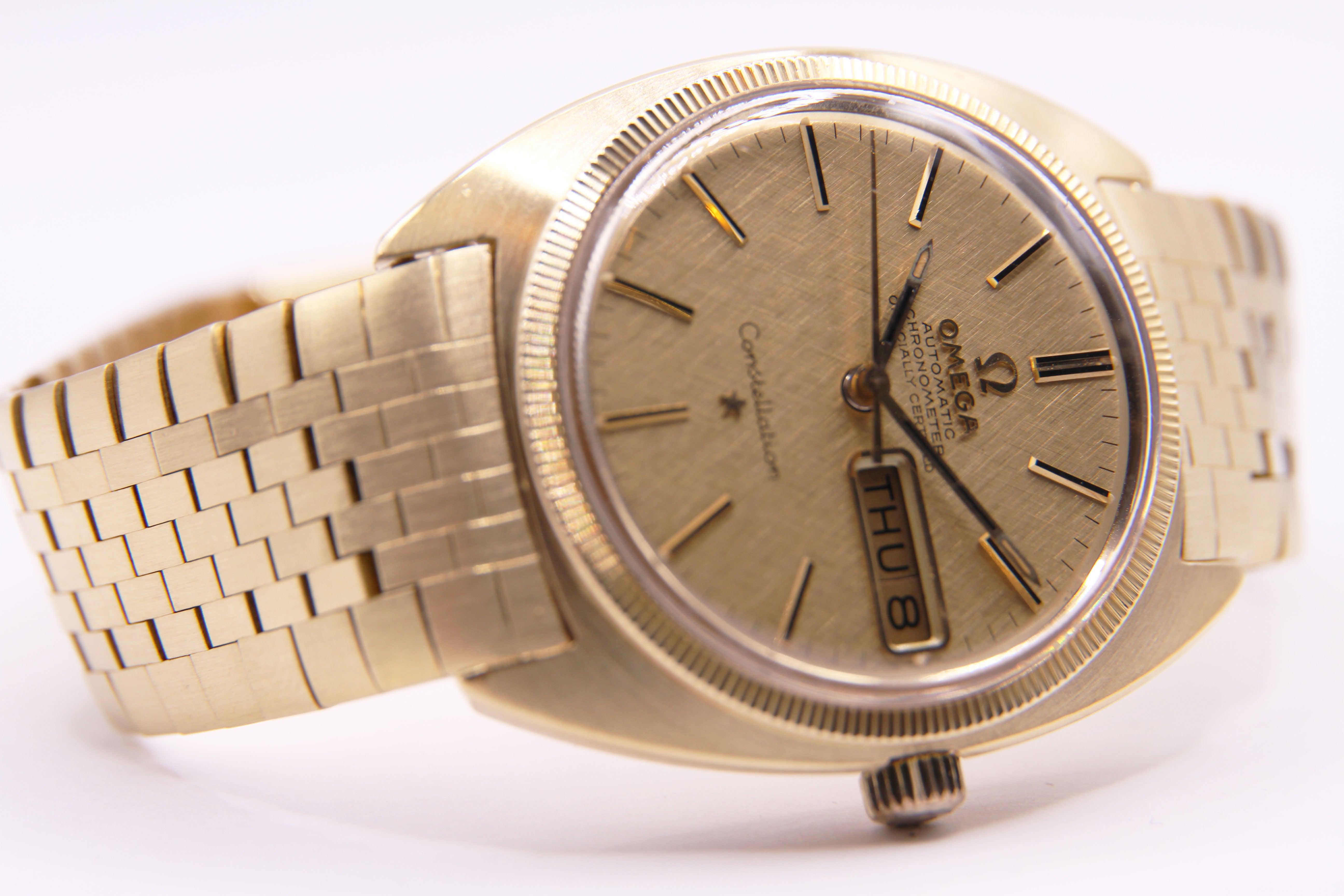 オメガ コンステレーション クロノメーター Cライン デイデイト / OMEGA Constellation chronometer C line  Daydate Ref.168.029 Cal.751