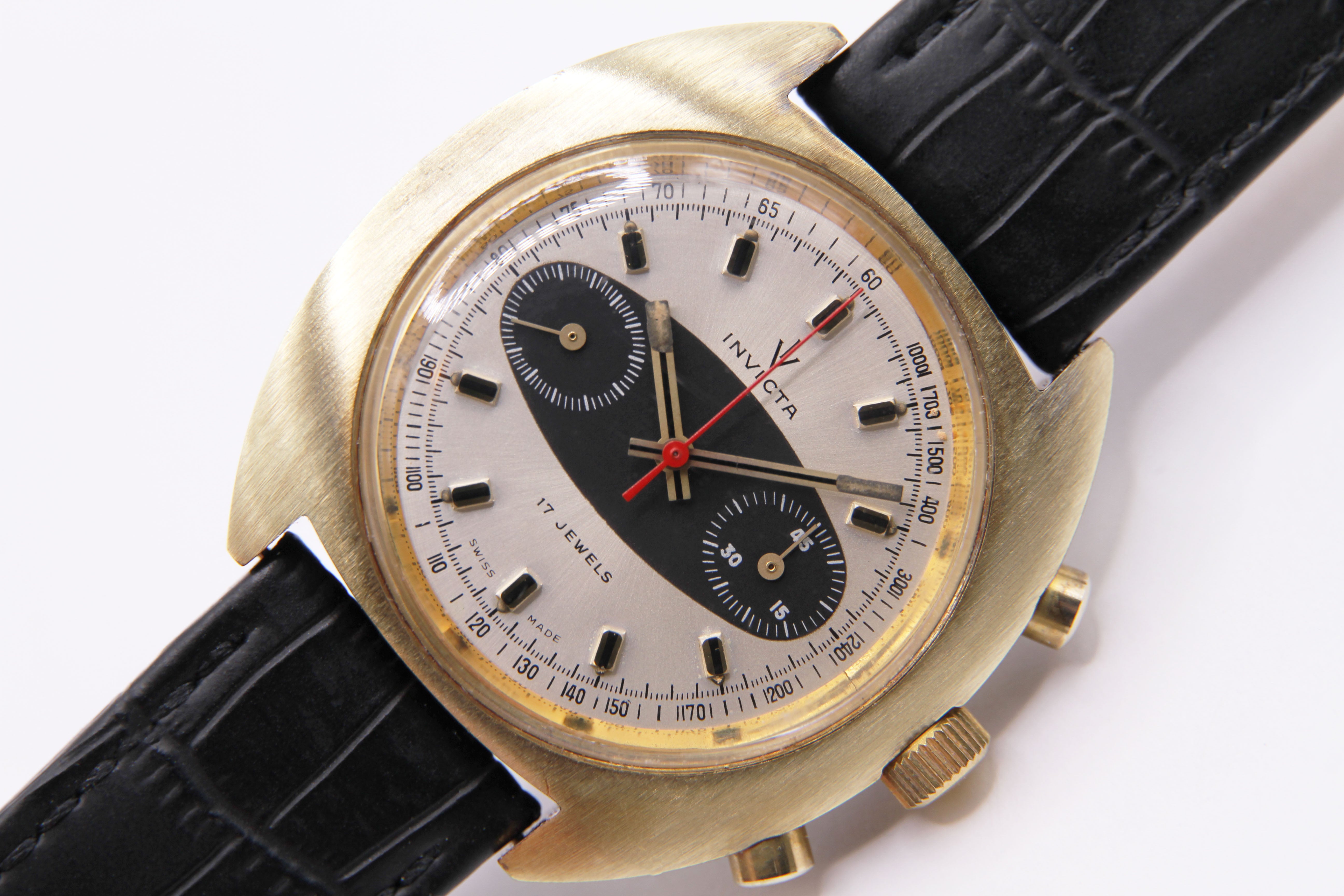 インビクタ ヴィンテージ クロノグラフ 2reg / INVICTA Vintage Chronograph Cal.Valjoux 773 –  WatchTender