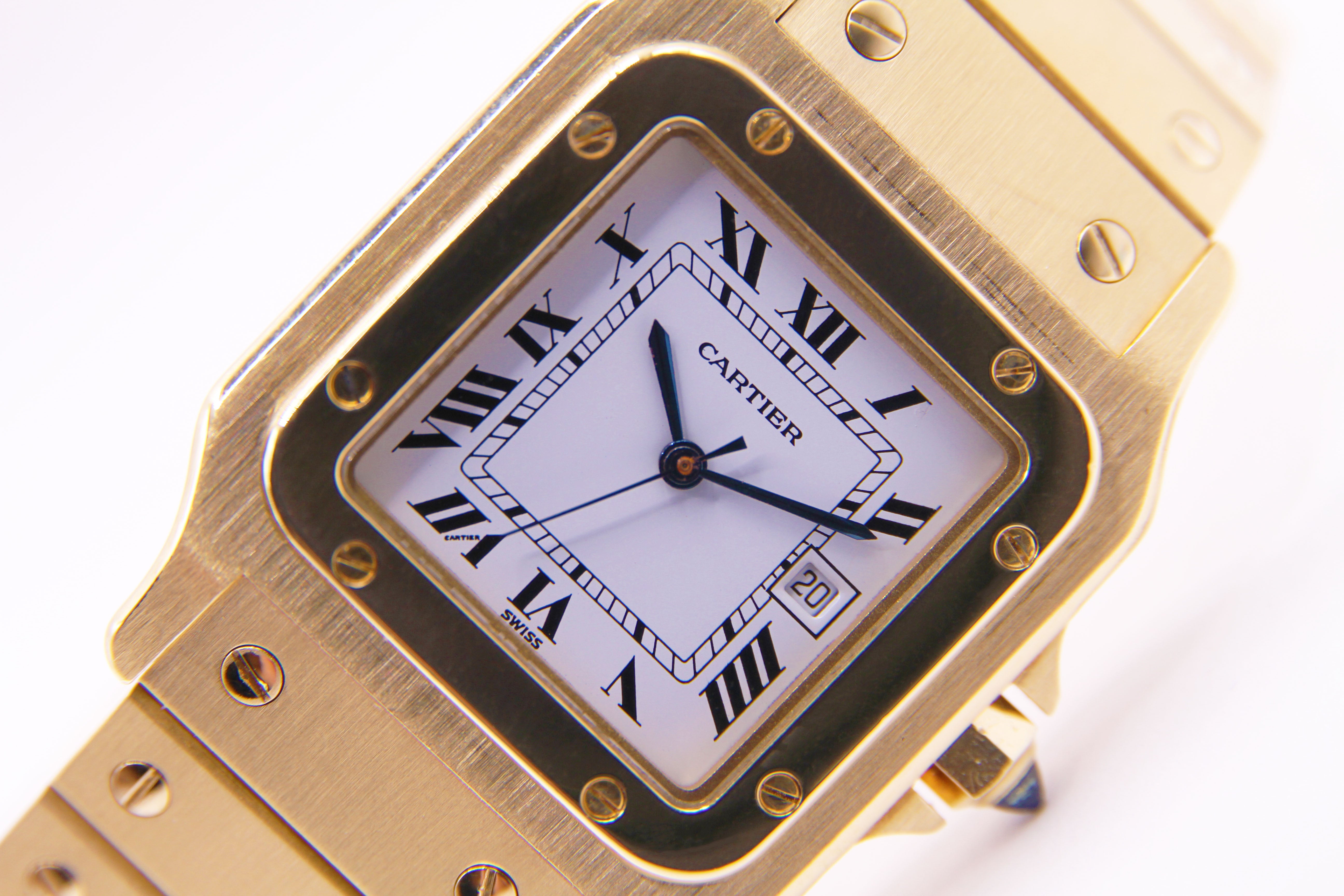 カルティエ サントスガルベLM K18無垢 / CARTIER Santos Galbee LM YELLOW GOLD Ref.2960