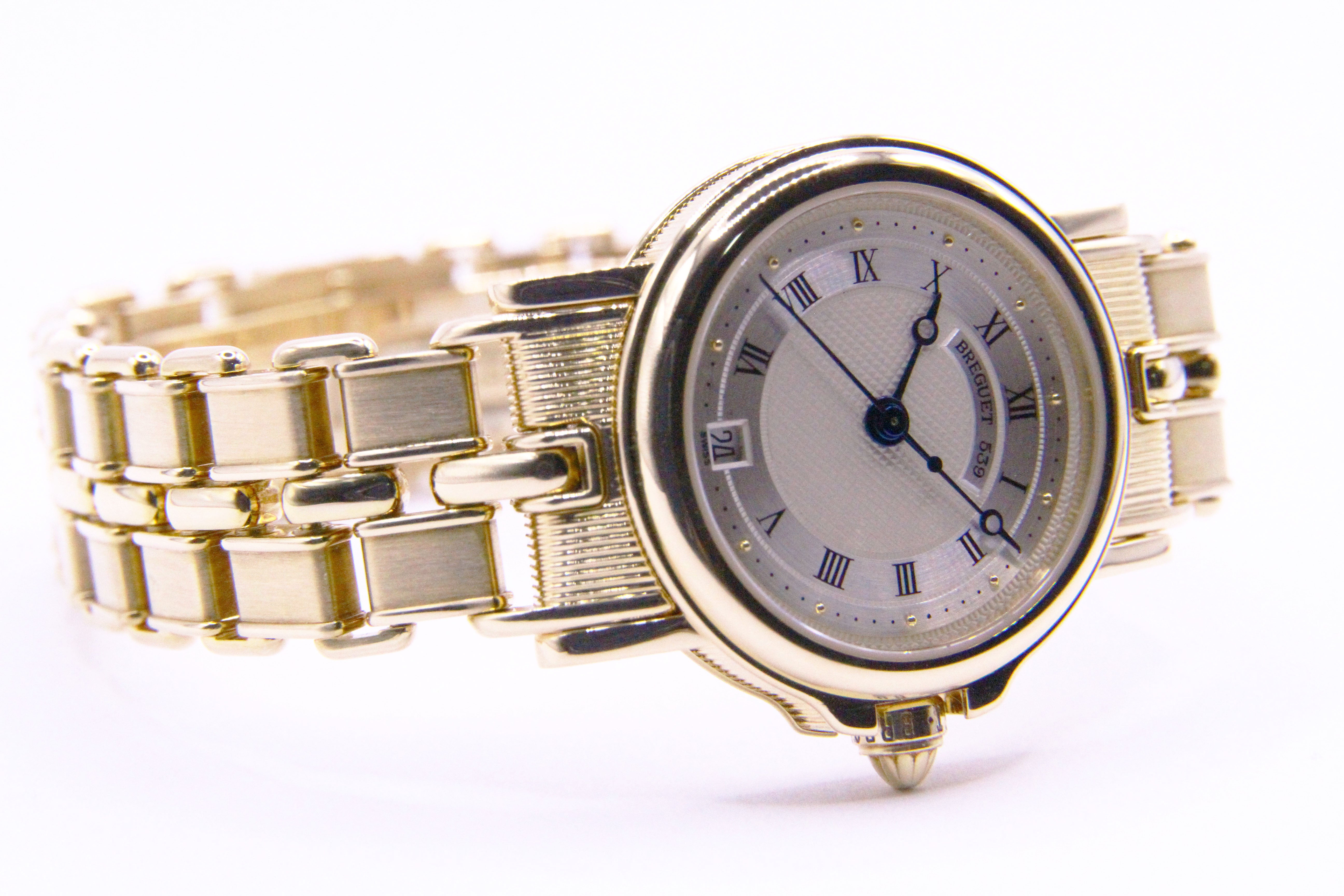 ブレゲ Breguet マリーン 3400SA K18ゴールド K18/SS ユニセックス 腕時計