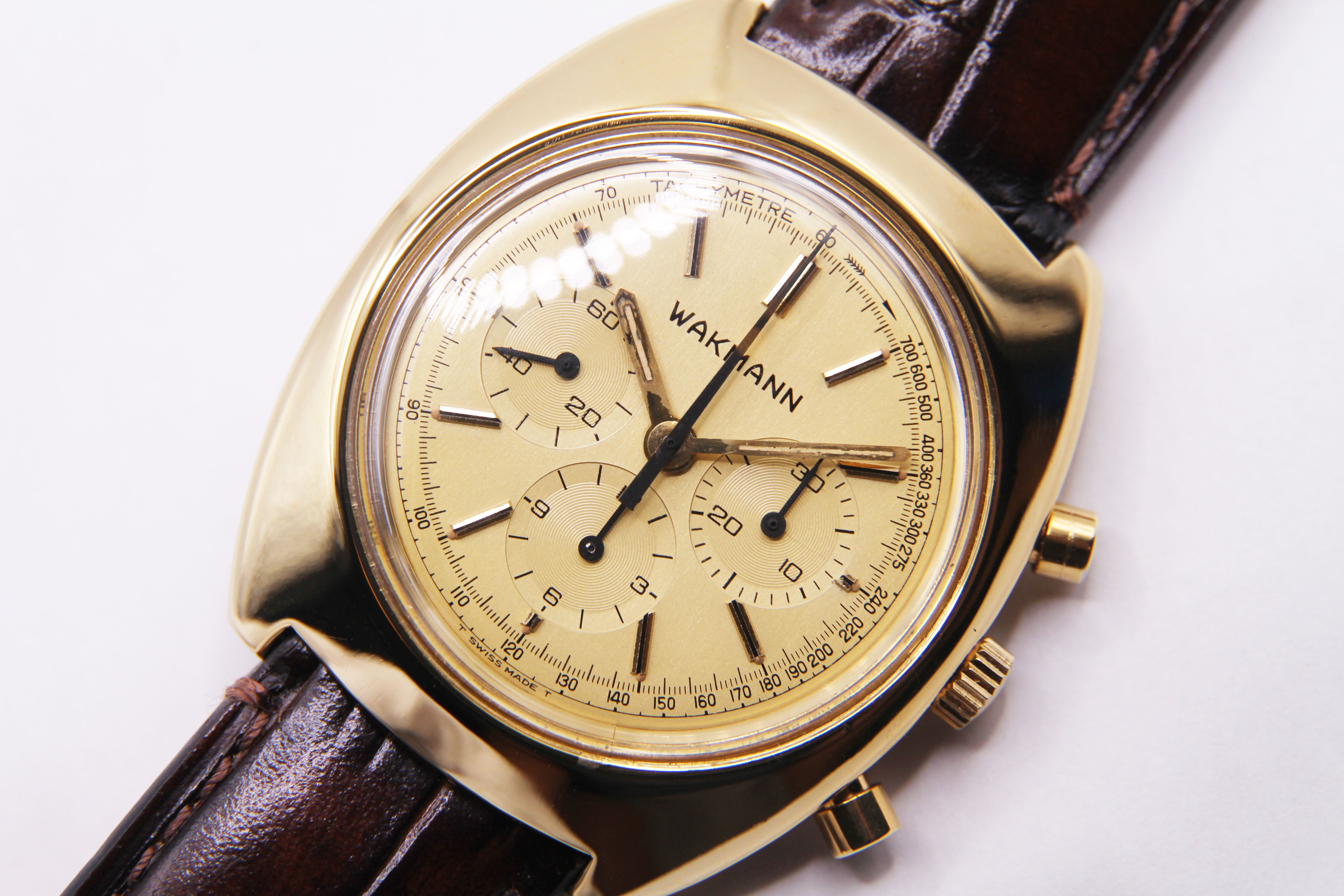 ワックマン＝ブライトリング ロングプレイング/ WAKMANN Ref.9657 Cal.LEMANIA1873(OMEGA861) –  WatchTender