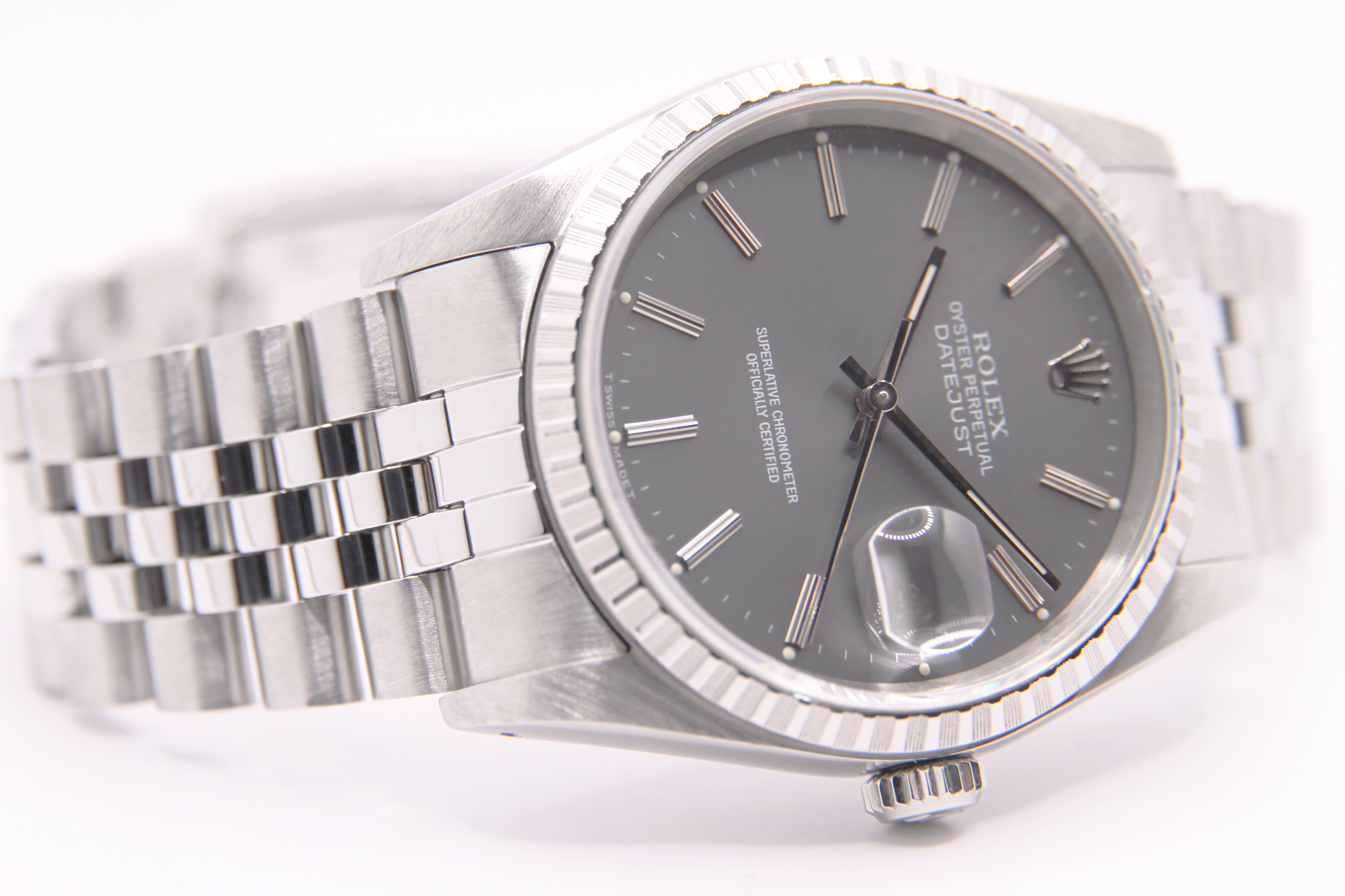 ロレックス デイトジャスト グレー / ROLEX DATEJUST Ref.16220 Gray