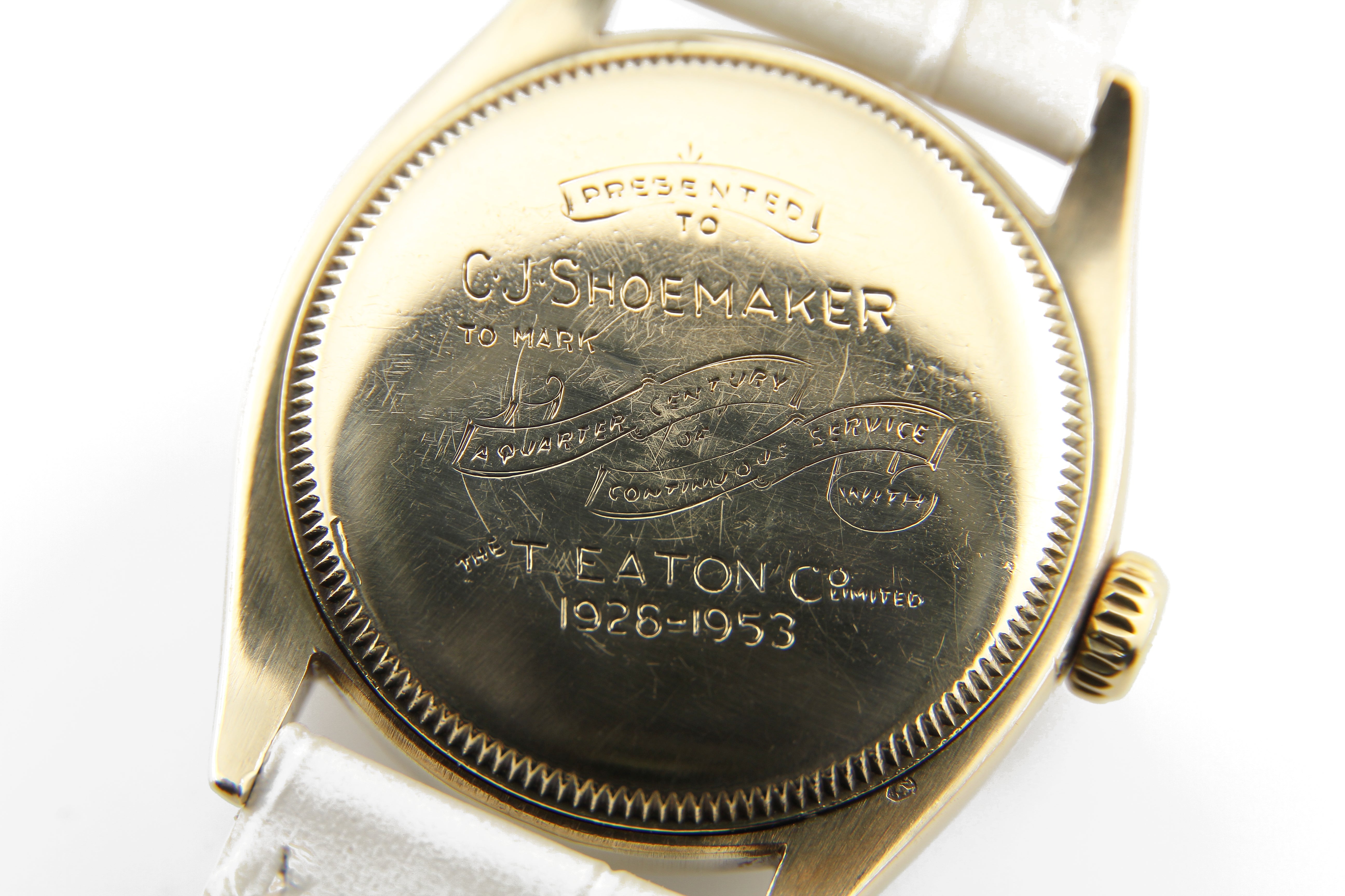 ロレックス イートン 1/4 クオーターセンチュリー・クラブ / ROLEX Oyster Precision Eaton Quarter  Century Ref.6022