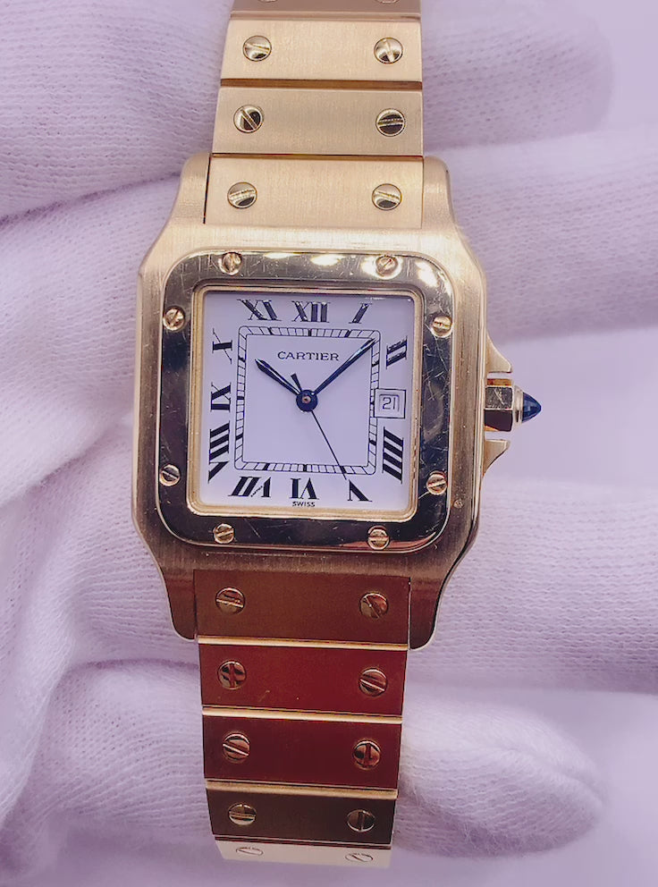 日本製安い Cartier - Cartier カルティエ 時計 サントスガルベLM ...