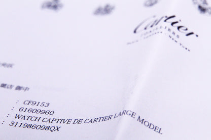 カプティブ ドゥ カルティエ LM / Captive de Cartier LM Ref.WG600011
