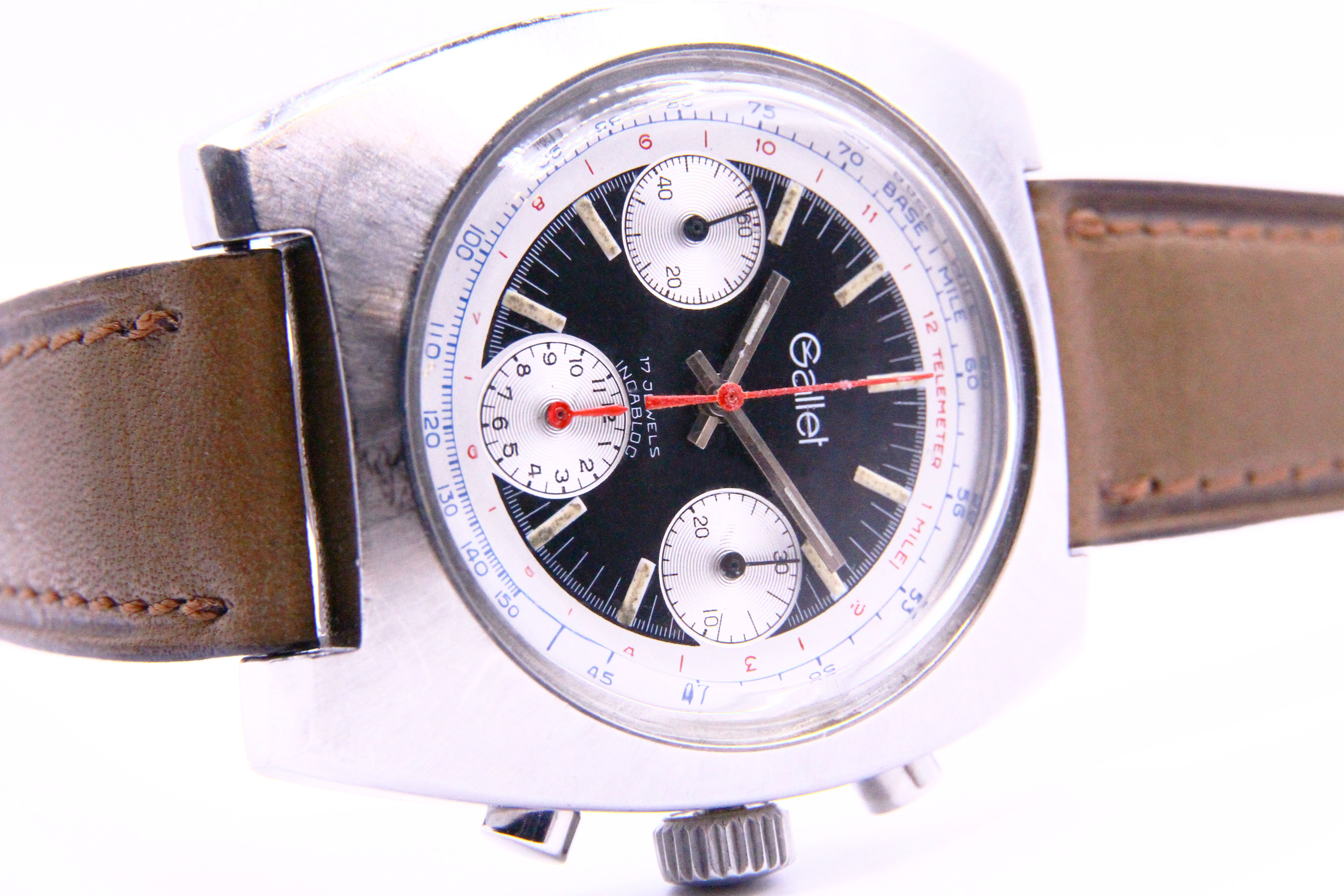 ギャレット ヴィンテージクロノグラフ 3reg Valjoux 7736 / GALLET Vintage Chronograph 3reg  Ref.2814-2