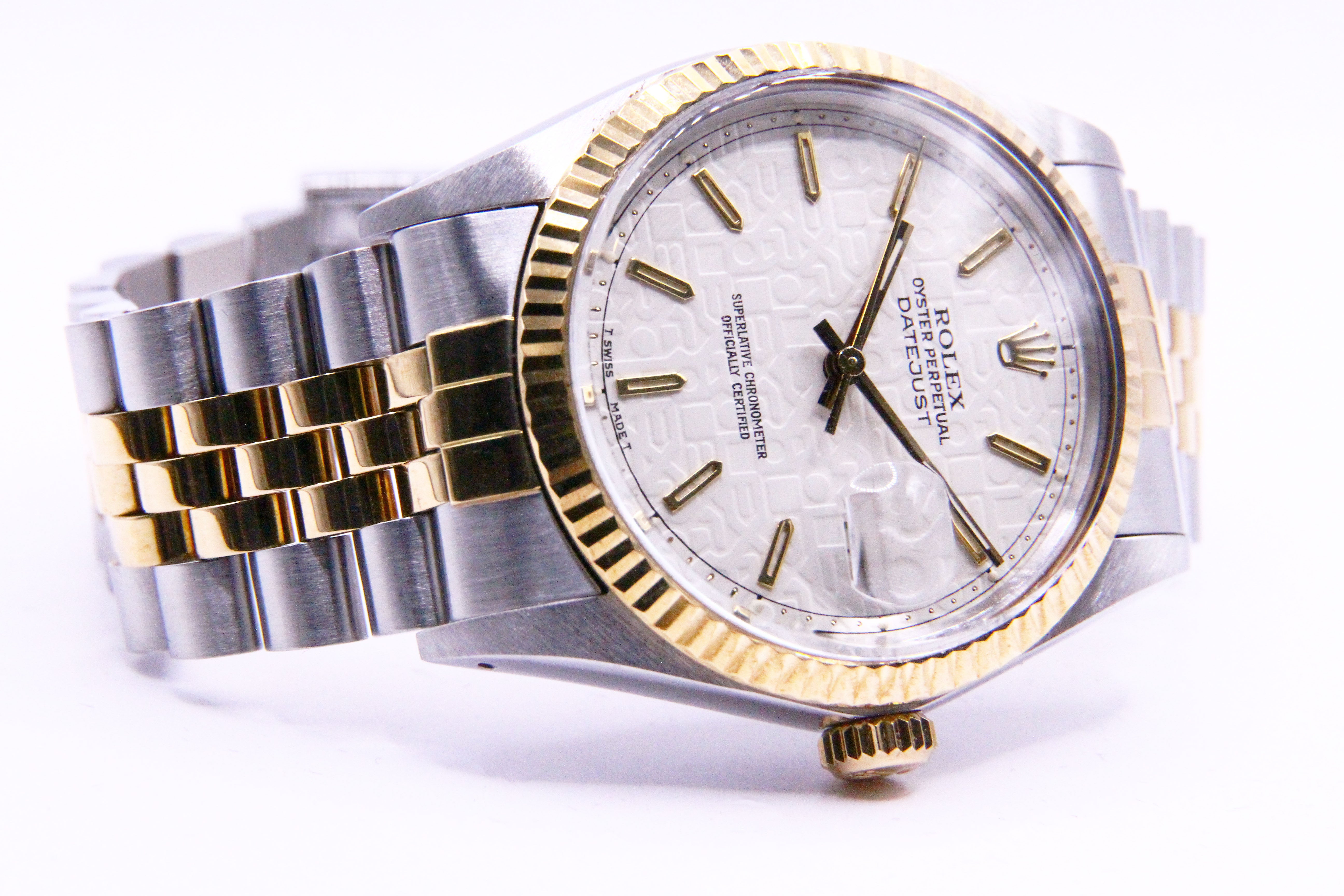 ロレックス デイトジャスト コンピュータ・アイボリー文字盤 / ROLEX Datejust Ref.16013 Ivory Compute –  WatchTender