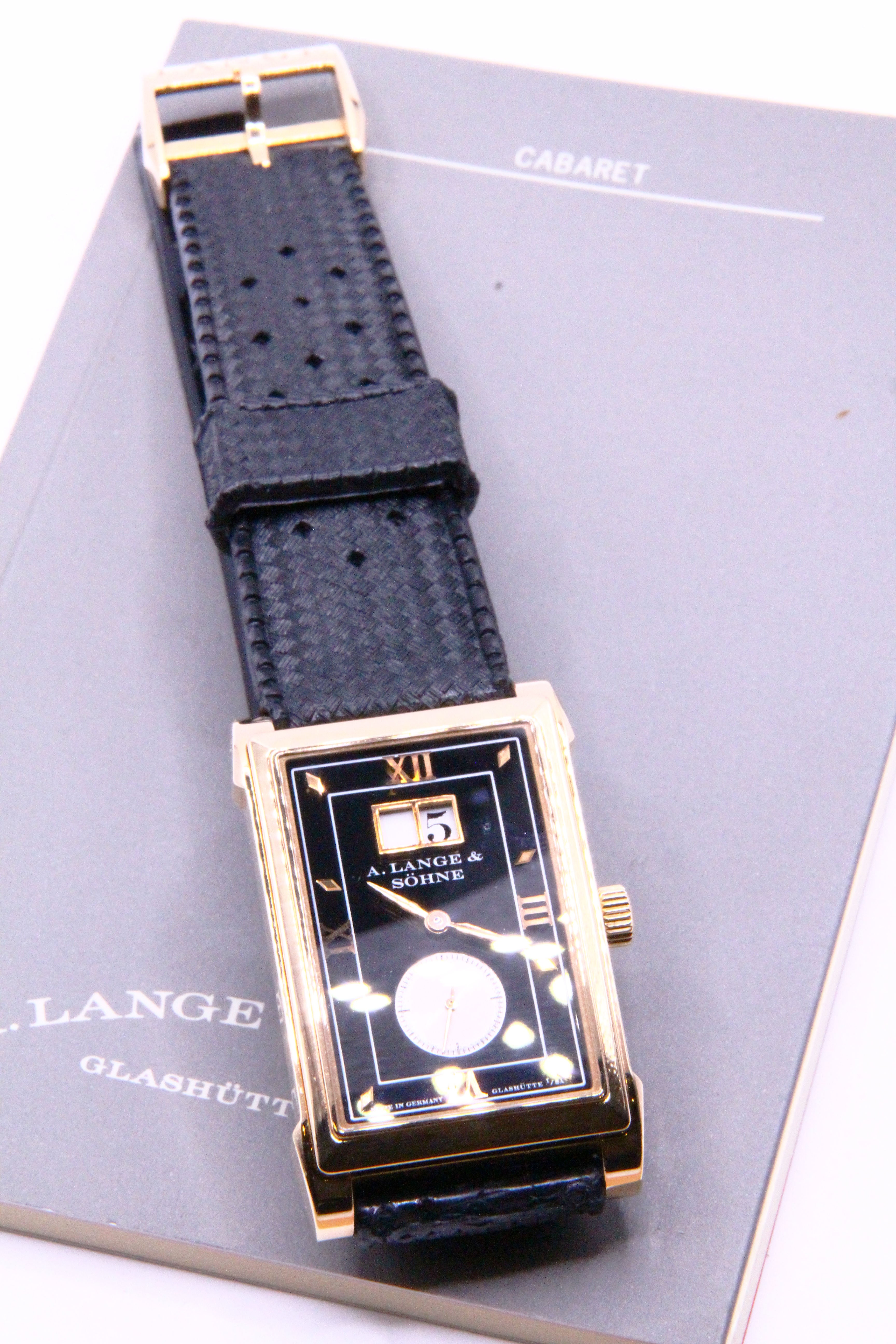 ランゲ＆ゾーネ カバレット ピンクゴールド無垢 / A.LANGE&SOHNE Cabaret Ref.107.031 – WatchTender