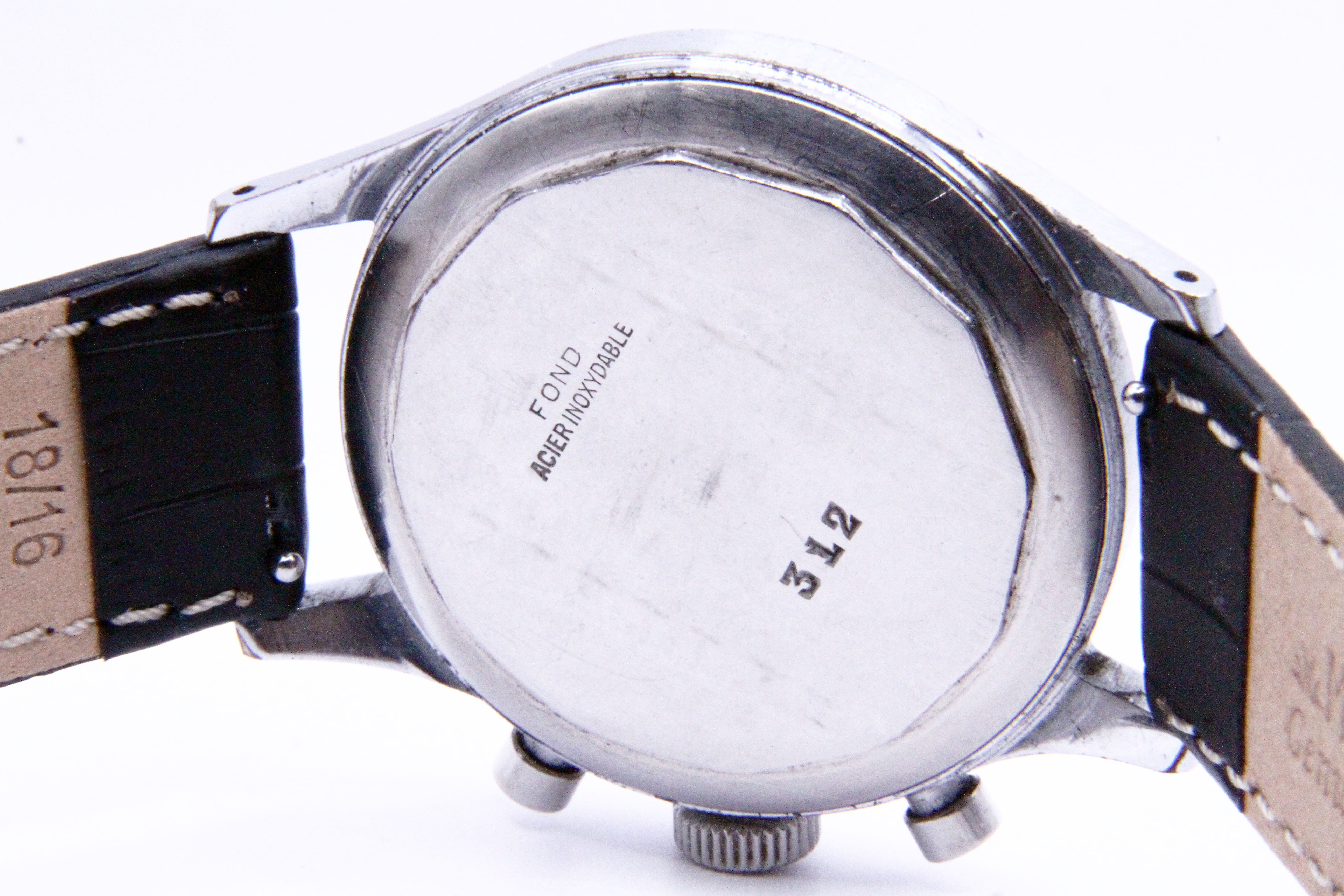 1950年代製 REX CHRONOGRAPH Landeron ランデロン Cal.48 クロノグラフ 手巻き - メンズ腕時計